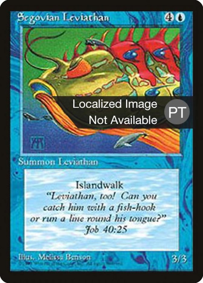 Segovian Leviathan [Fourth Edition (Foreign Black Border)] | Anubis Games and Hobby