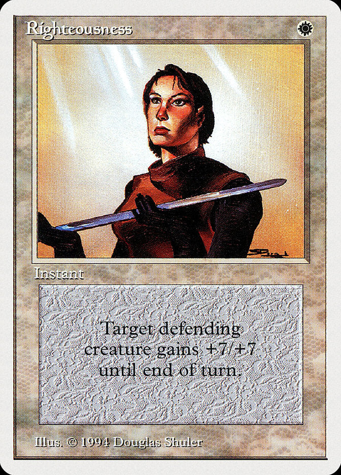Righteousness [Summer Magic / Edgar] | Anubis Games and Hobby