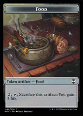 Food // Citizen Double-Sided Token [Streets of New Capenna Commander Tokens] | Anubis Games and Hobby