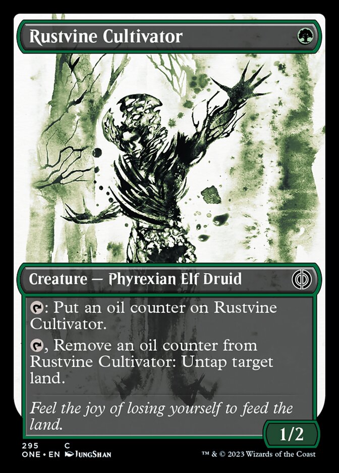 Rustvine Cultivator (Showcase Ichor) [Phyrexia: All Will Be One] | Anubis Games and Hobby