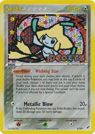 Jirachi (9/107) (Stamped) [EX: Deoxys] | Anubis Games and Hobby