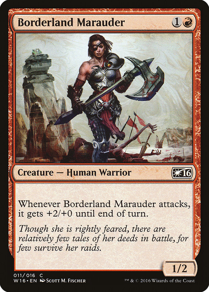 Borderland Marauder [Welcome Deck 2016] | Anubis Games and Hobby