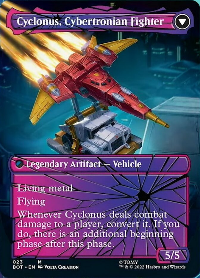 Cyclonus, the Saboteur // Cyclonus, Cybertronian Fighter (Shattered Glass) [Transformers] | Anubis Games and Hobby