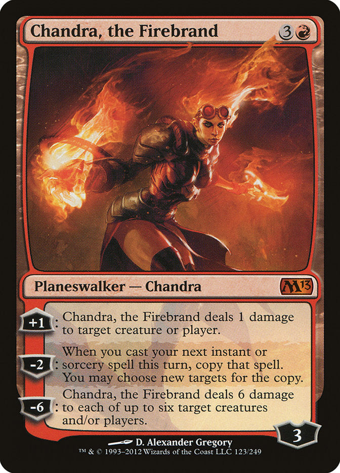 Chandra, the Firebrand [Magic 2013] | Anubis Games and Hobby