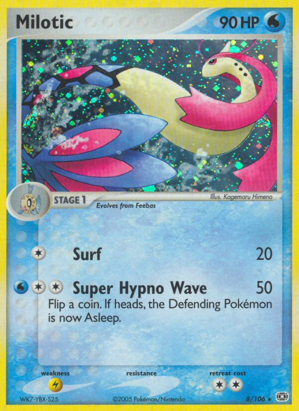 Milotic (8/106) [EX: Emerald] | Anubis Games and Hobby