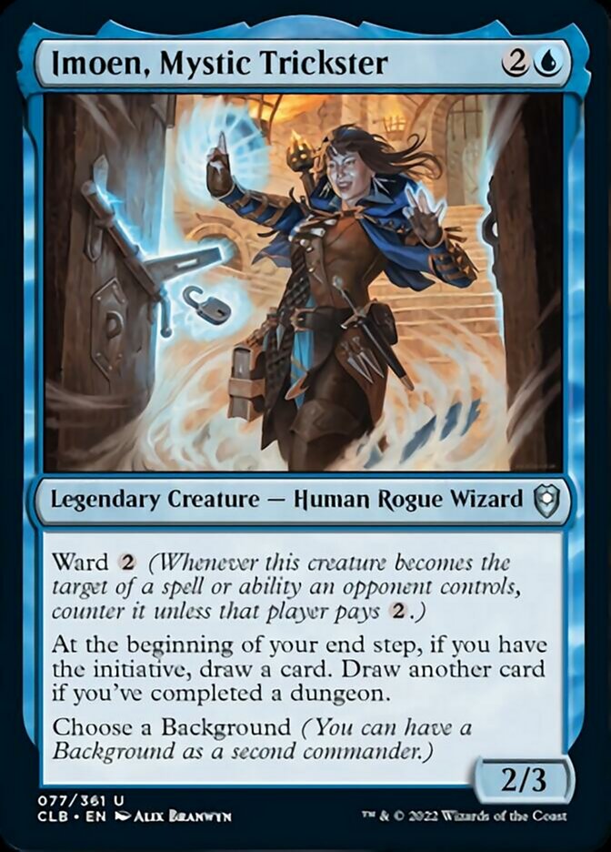 Imoen, Mystic Trickster [Commander Legends: Battle for Baldur's Gate] | Anubis Games and Hobby