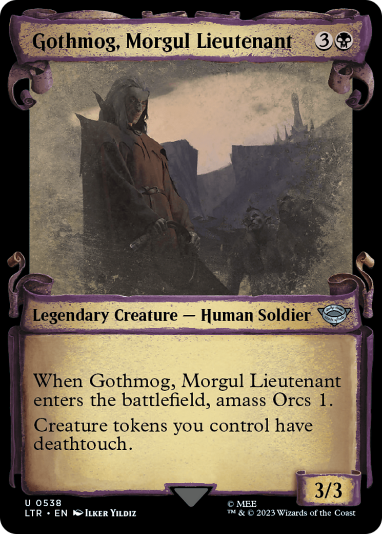 Gothmog, Morgul Lieutenant [The Lord of the Rings: Tales of Middle-Earth Showcase Scrolls] | Anubis Games and Hobby