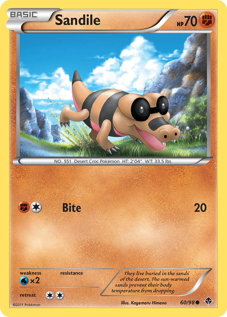 Sandile (60/98) [Black & White: Emerging Powers] | Anubis Games and Hobby