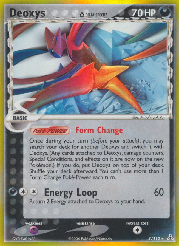 Deoxys (3/110) (Delta Species) [EX: Holon Phantoms] | Anubis Games and Hobby