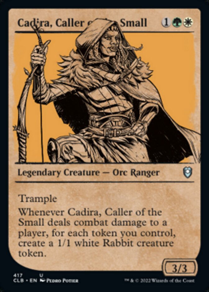 Cadira, Caller of the Small (Showcase) [Commander Legends: Battle for Baldur's Gate] | Anubis Games and Hobby