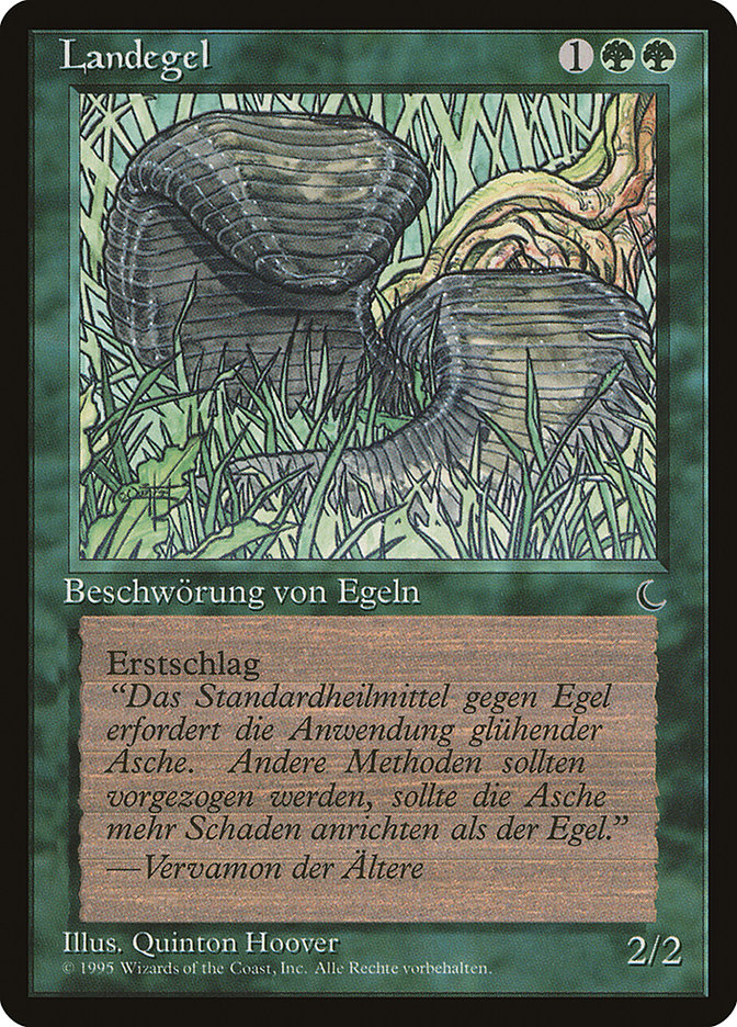 Land Leeches (German) - "Landegel" [Renaissance] | Anubis Games and Hobby