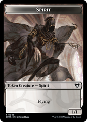 Spirit // Eldrazi Scion Double-Sided Token [Commander Masters Tokens] | Anubis Games and Hobby