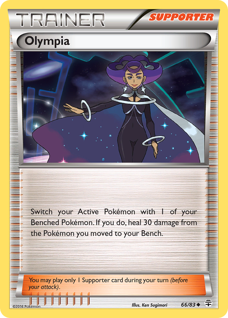 Olympia (66/83) [XY: Generations] | Anubis Games and Hobby