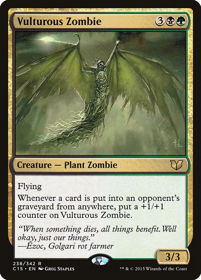 Vulturous Zombie [Commander 2015] | Anubis Games and Hobby