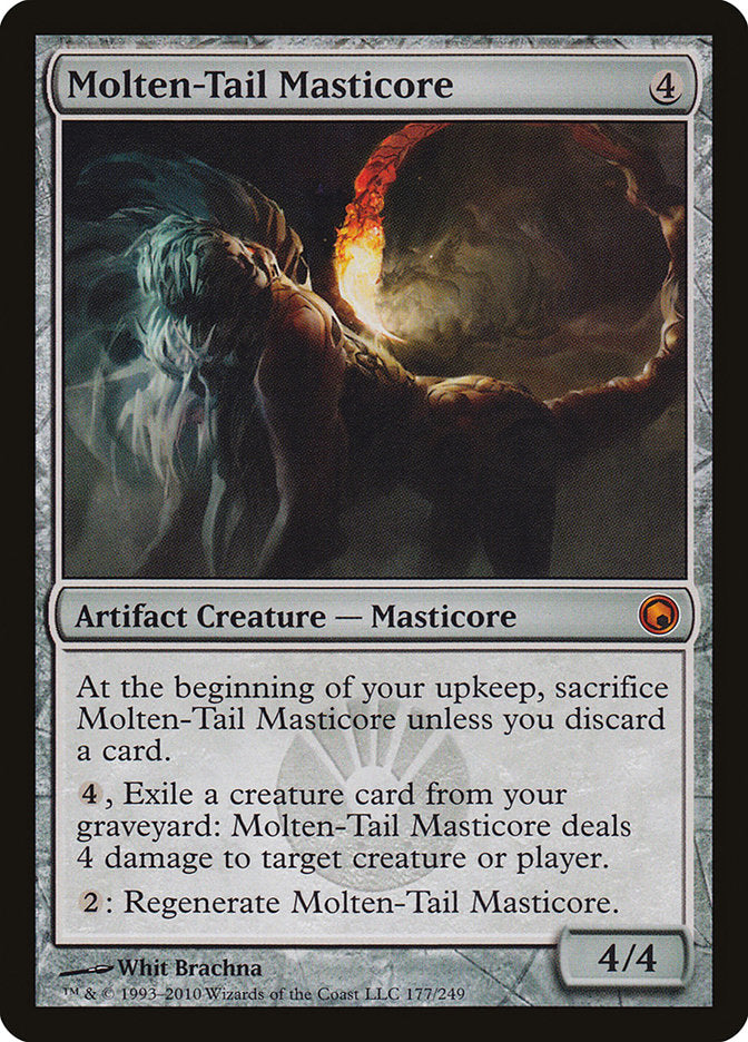 Molten-Tail Masticore [Scars of Mirrodin] | Anubis Games and Hobby