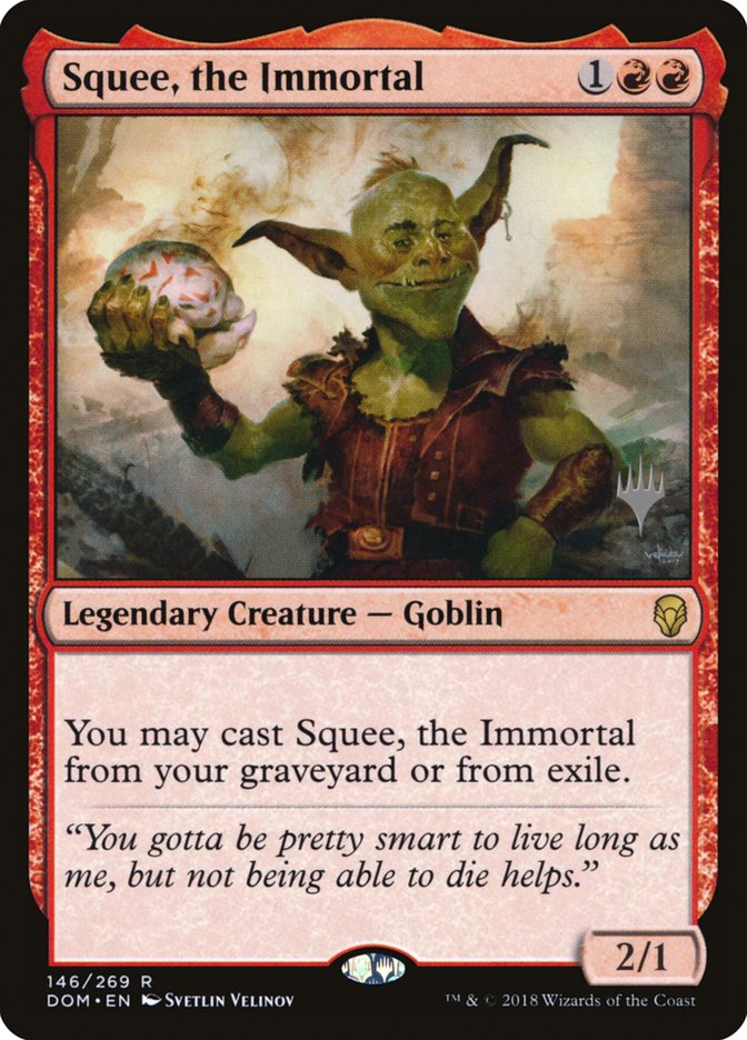 Squee, the Immortal (Promo Pack) [Dominaria Promos] | Anubis Games and Hobby