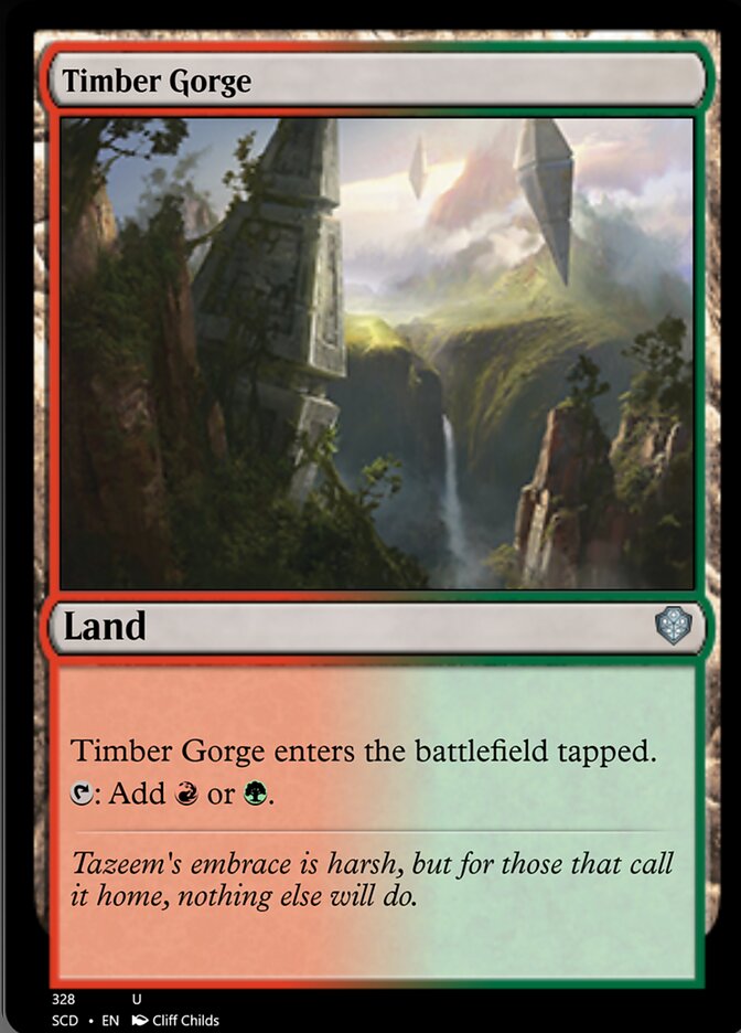 Timber Gorge [Starter Commander Decks] | Anubis Games and Hobby