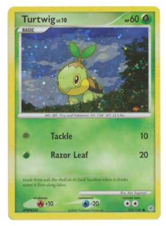 Turtwig (103/130) (Cosmos Holofoil) [Diamond & Pearl: Base Set] | Anubis Games and Hobby