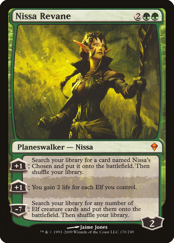 Nissa Revane [Zendikar] | Anubis Games and Hobby