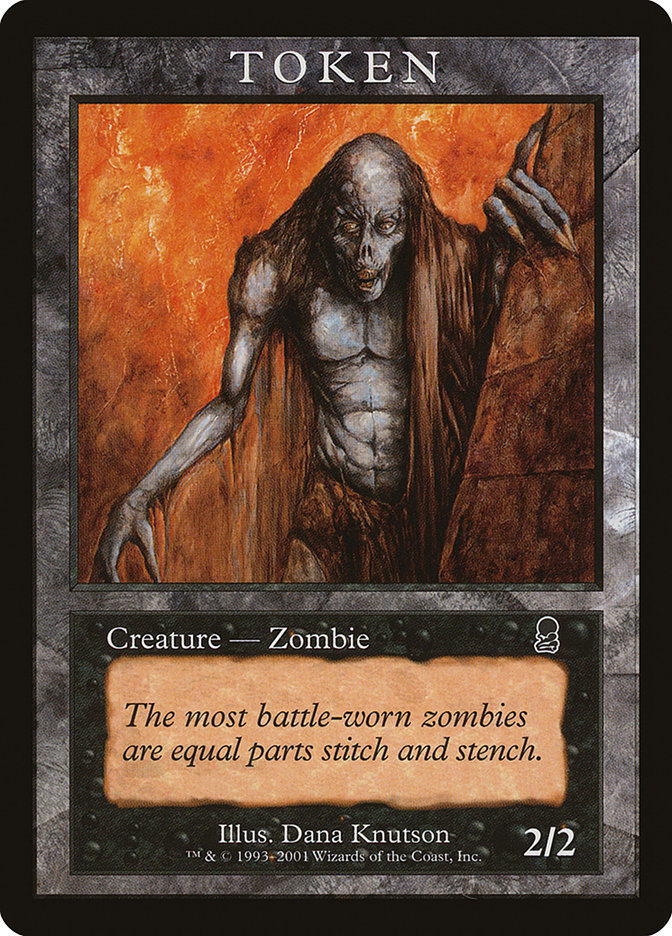 Zombie Token [Magic Player Rewards 2002] | Anubis Games and Hobby