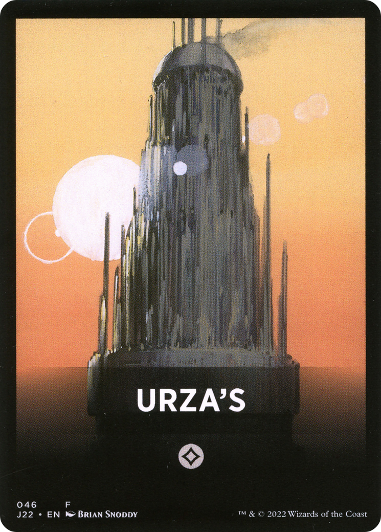 Urza's Theme Card [Jumpstart 2022 Front Cards] | Anubis Games and Hobby