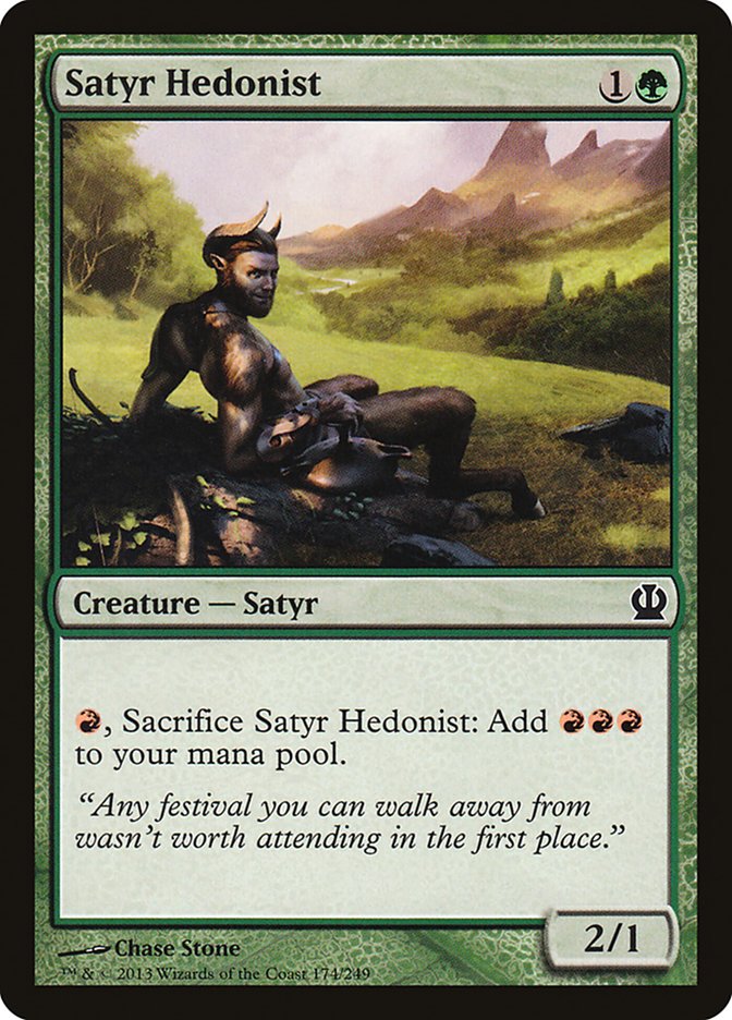 Satyr Hedonist [Theros] | Anubis Games and Hobby