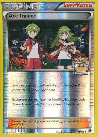 Ace Trainer (69/98) (Regional Championship Promo) [XY: Ancient Origins] | Anubis Games and Hobby