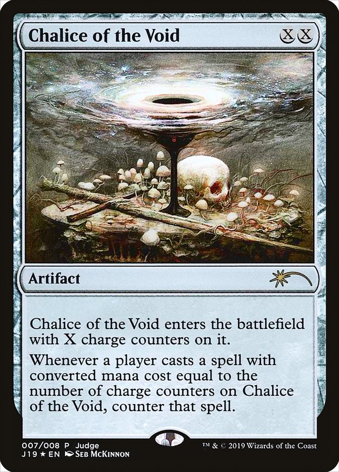 Chalice of the Void [Judge Gift Cards 2019] | Anubis Games and Hobby