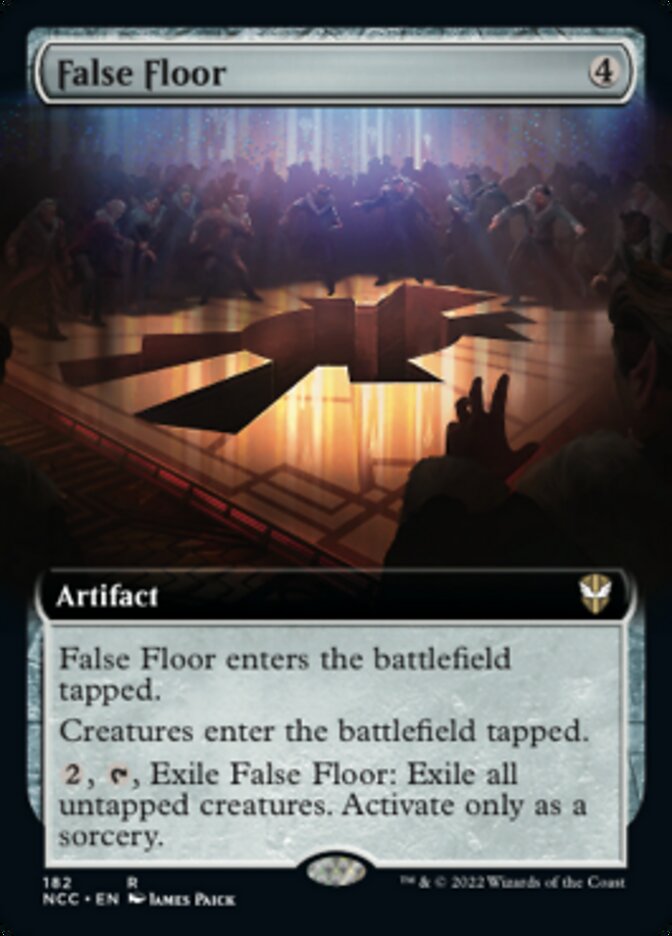 False Floor (Extended Art) [Streets of New Capenna Commander] | Anubis Games and Hobby