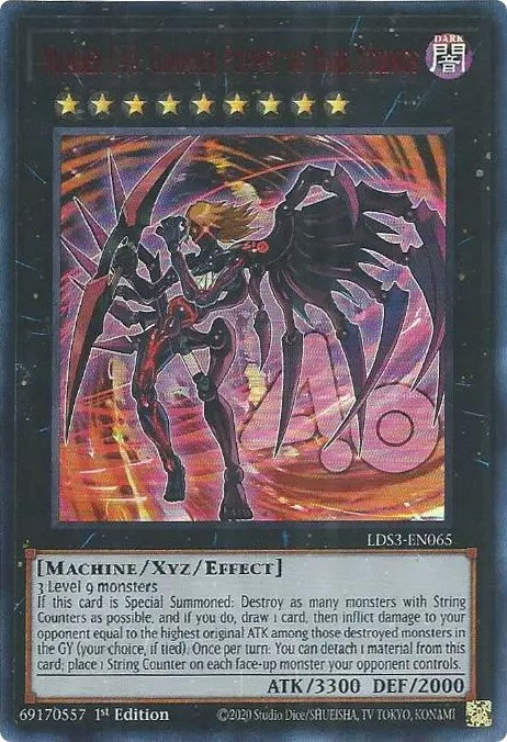 Number C40: Gimmick Puppet of Dark Strings (Red) [LDS3-EN065] Ultra Rare | Anubis Games and Hobby