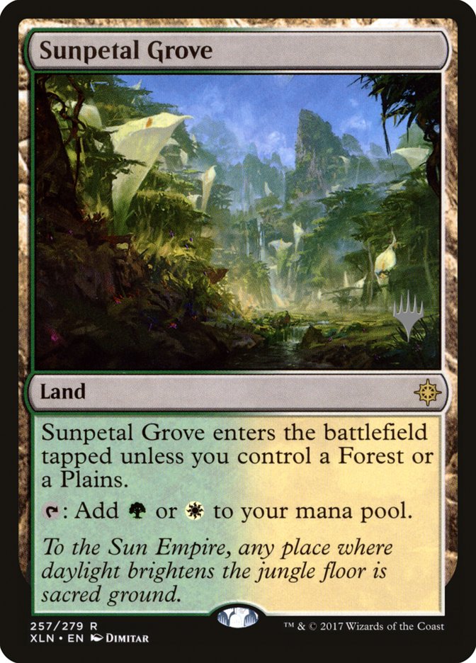 Sunpetal Grove (Promo Pack) [Ixalan Promos] | Anubis Games and Hobby