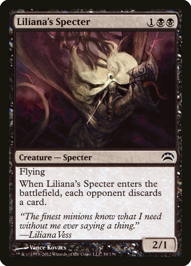 Liliana's Specter [Planechase 2012] | Anubis Games and Hobby