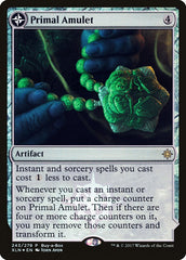 Primal Amulet // Primal Wellspring (Buy-A-Box) [Ixalan Treasure Chest] | Anubis Games and Hobby