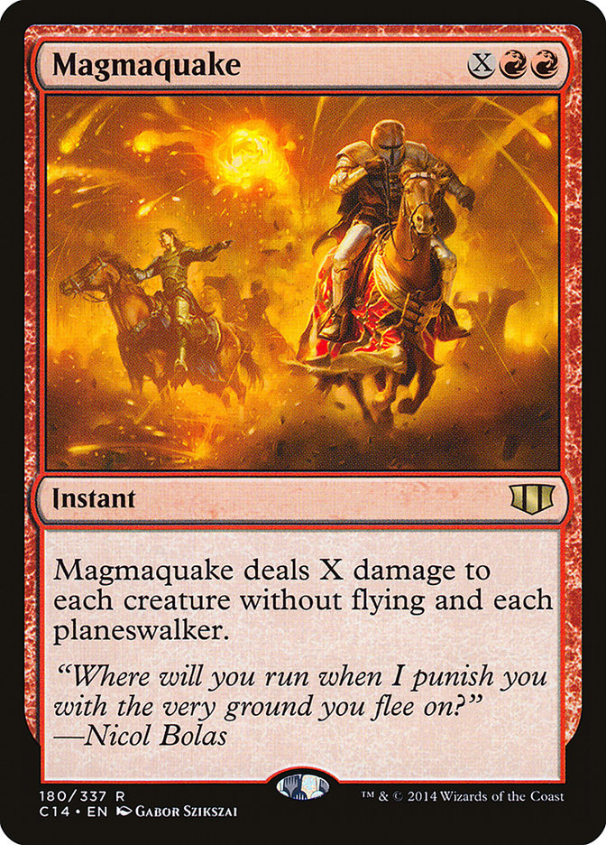 Magmaquake [Commander 2014] | Anubis Games and Hobby