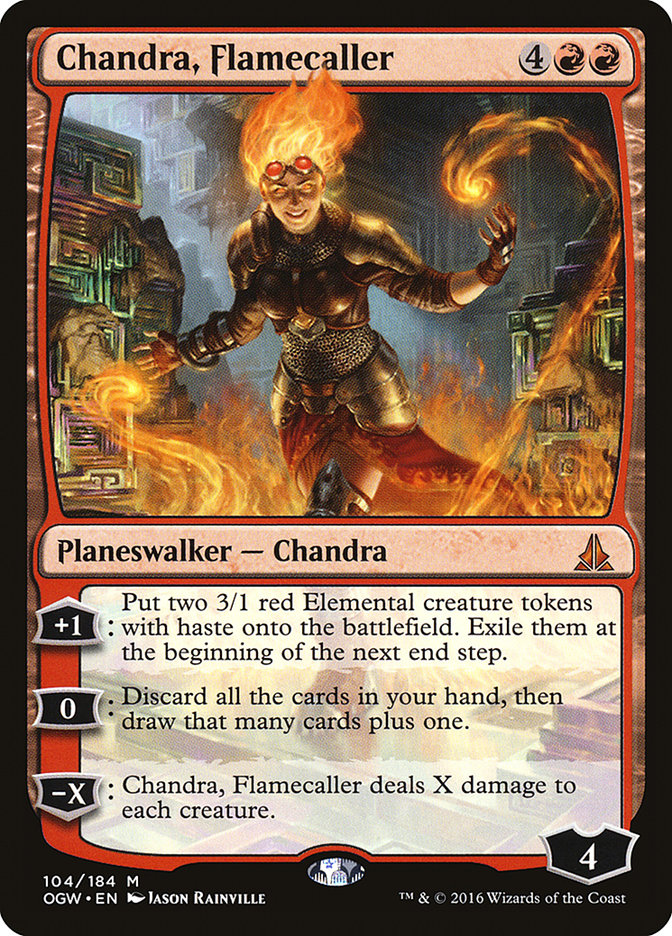 Chandra, Flamecaller [Oath of the Gatewatch] | Anubis Games and Hobby