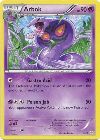 Arbok (3/30) [XY: Trainer Kit - Noivern] | Anubis Games and Hobby