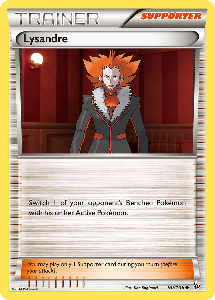 Lysandre (90/106) [XY: Flashfire] | Anubis Games and Hobby