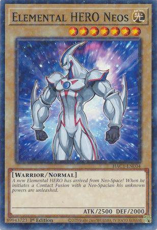 Elemental HERO Neos (Duel Terminal) [HAC1-EN004] Parallel Rare | Anubis Games and Hobby