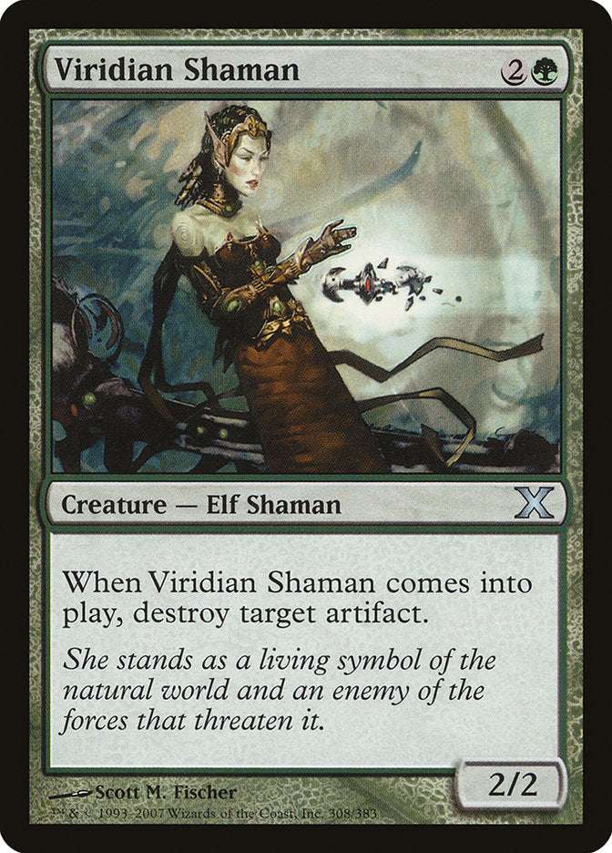 Viridian Shaman [Tenth Edition] | Anubis Games and Hobby