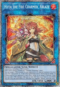 Hiita the Fire Charmer, Ablaze (Starlight Rare) [PHRA-EN100] Starlight Rare | Anubis Games and Hobby