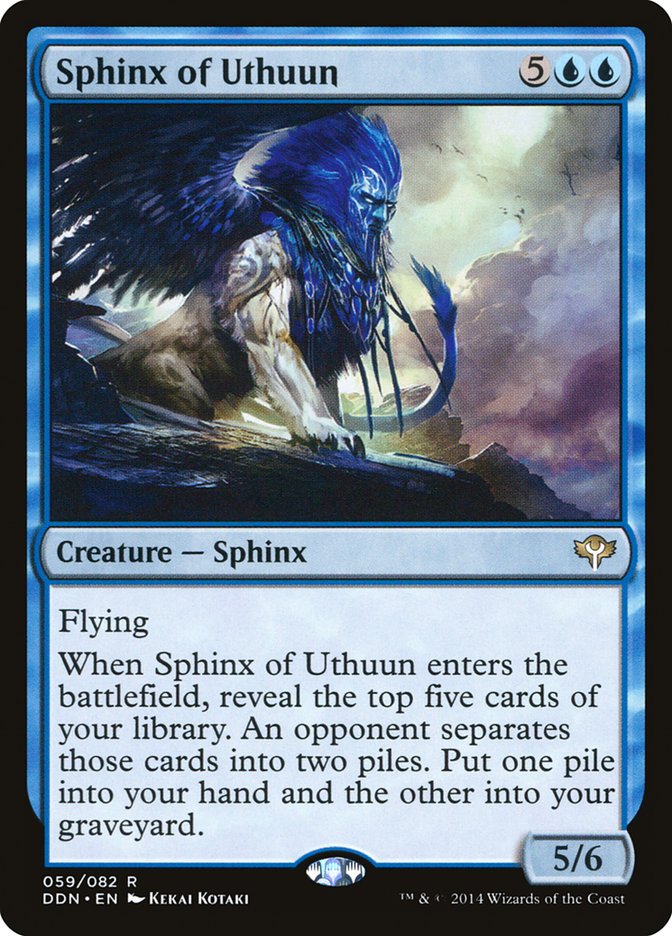 Sphinx of Uthuun [Duel Decks: Speed vs. Cunning] | Anubis Games and Hobby