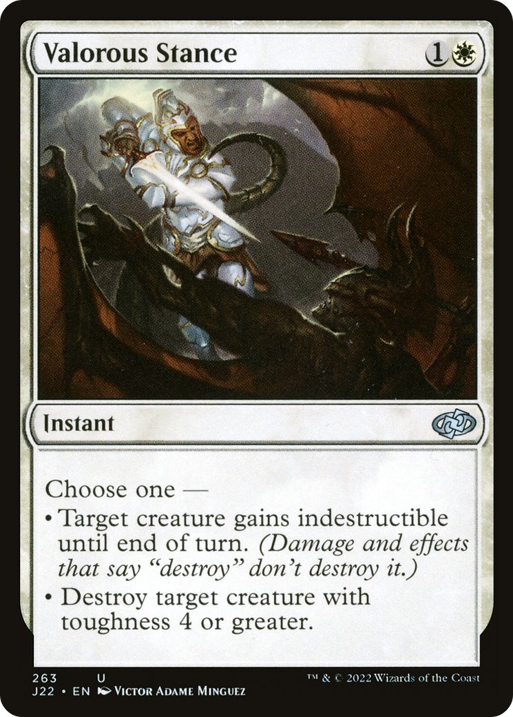 Valorous Stance (263) [Jumpstart 2022] | Anubis Games and Hobby