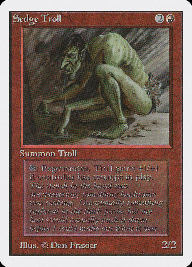 Sedge Troll [Unlimited Edition] | Anubis Games and Hobby