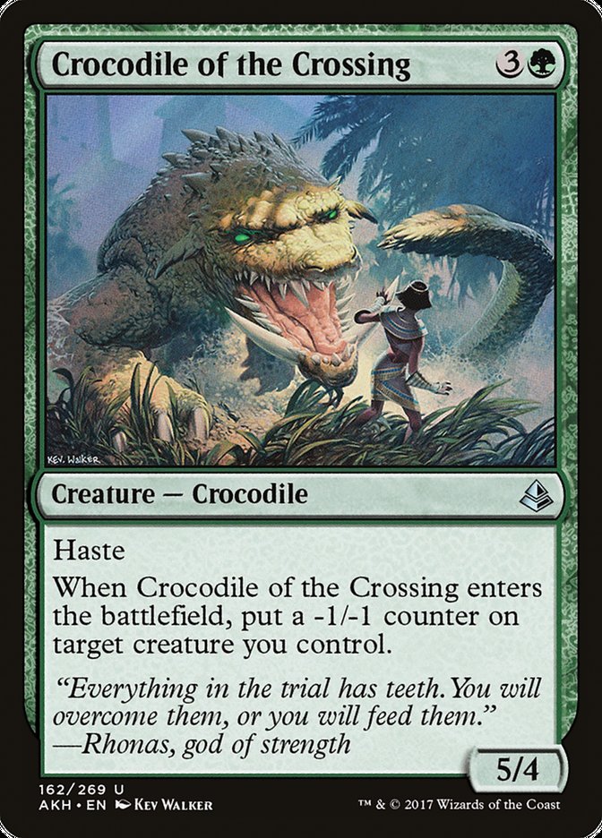 Crocodile of the Crossing [Amonkhet] | Anubis Games and Hobby