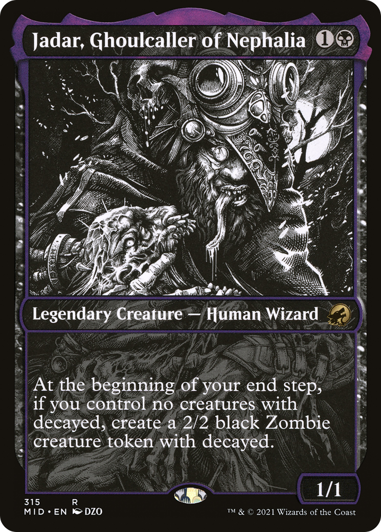 Jadar, Ghoulcaller of Nephalia (Showcase Eternal Night) [Innistrad: Midnight Hunt] | Anubis Games and Hobby