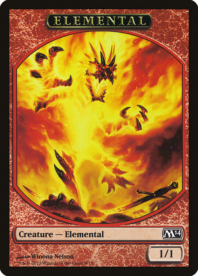 Elemental Token (8/13) [Magic 2014 Tokens] | Anubis Games and Hobby