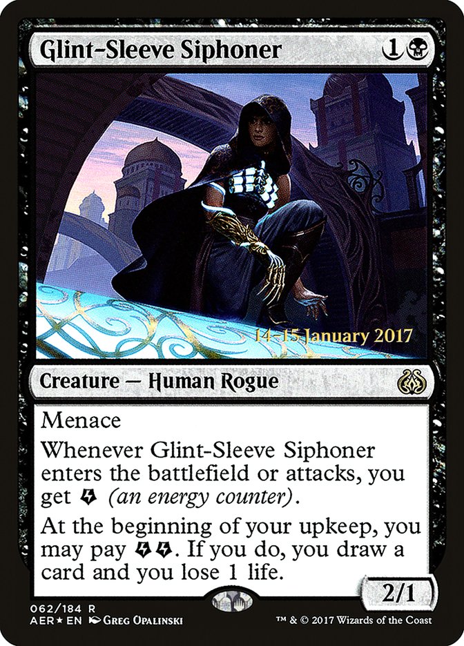 Glint-Sleeve Siphoner [Aether Revolt Prerelease Promos] | Anubis Games and Hobby