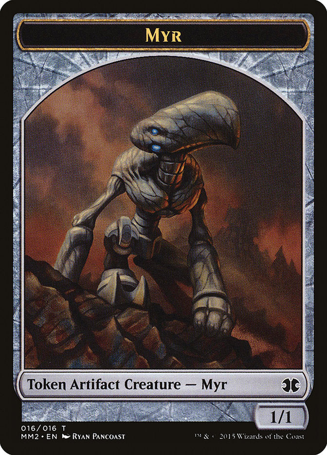 Myr Token [Modern Masters 2015 Tokens] | Anubis Games and Hobby