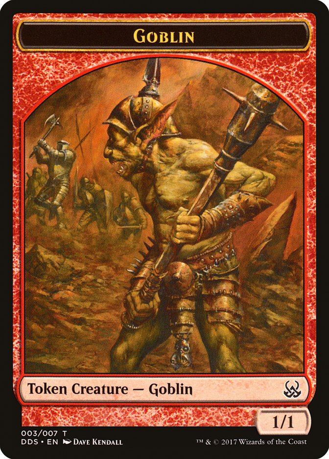 Goblin Token [Duel Decks: Mind vs. Might Tokens] | Anubis Games and Hobby