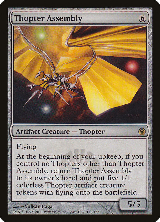 Thopter Assembly [Mirrodin Besieged] | Anubis Games and Hobby